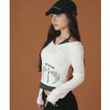 ボーダーレイヤードウィングトップ | WEGO【WOMEN】 | 詳細画像5 