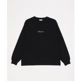 ブラック | ワンポイントT(LS) | WEGO【MEN】