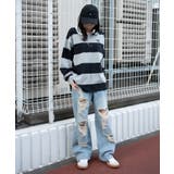 ダメージストレートデニムパンツ | WEGO【WOMEN】 | 詳細画像2 