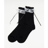 フリルレース付きリボンソックス | WEGO【WOMEN】 | 詳細画像3 