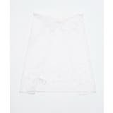 ホワイト | リボンレースラップスカート | WEGO【WOMEN】