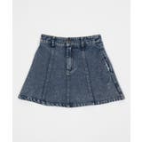 デニムフレアミニスカート | WEGO【WOMEN】 | 詳細画像1