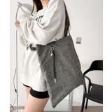 スミクロ | チャーム付きA4トートバッグ | WEGO【MEN】