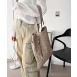 チャーム付きA4トートバッグ | WEGO【MEN】 | 詳細画像5 