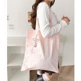 チャーム付きA4トートバッグ | WEGO【MEN】 | 詳細画像8 