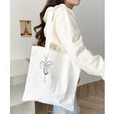 チャーム付きA4トートバッグ | WEGO【MEN】 | 詳細画像16 