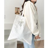 チャーム付きA4トートバッグ | WEGO【MEN】 | 詳細画像17 