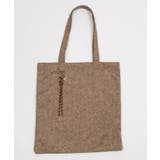 チャーム付きA4トートバッグ | WEGO【MEN】 | 詳細画像23 
