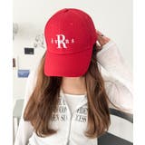 レッド | ツイルロゴキャップ | WEGO【MEN】