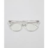 柄1 | クリアフレームBIGウェリントンアイウェア | WEGO【MEN】