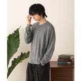 リングドットヘンリーネックプルオーバー | WEGO【MEN】 | 詳細画像8 