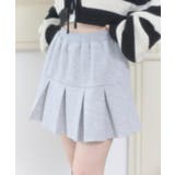 杢グレー | ダンボールプリーツスカパン | WEGO【WOMEN】