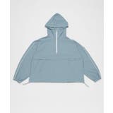 ブルー | ラッシュガードラインアノラックパーカー | WEGO【WOMEN】
