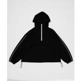 ブラック | ラッシュガードラインアノラックパーカー | WEGO【WOMEN】