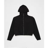 ブラック | ラッシュガードZIPパーカー | WEGO【WOMEN】