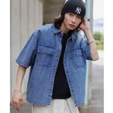 デニム淡加工色 | カラーデニムシャツ(SS) | WEGO【MEN】