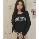 ヘンリーネックロゴトップ | WEGO【WOMEN】 | 詳細画像4