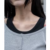 カーデドッキングレイヤードロンT | WEGO【WOMEN】 | 詳細画像7 