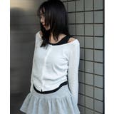 カーデドッキングレイヤードロンT | WEGO【WOMEN】 | 詳細画像12 