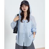 シアーフードシャツ | WEGO【WOMEN】 | 詳細画像9 