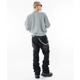 シャーリングフレアデニムスキニーパンツ | WEGO【MEN】 | 詳細画像14 