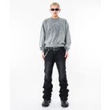 シャーリングフレアデニムスキニーパンツ | WEGO【MEN】 | 詳細画像27 