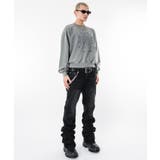 シャーリングフレアデニムスキニーパンツ | WEGO【MEN】 | 詳細画像30 