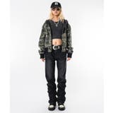 シャーリングフレアデニムスキニーパンツ | WEGO【MEN】 | 詳細画像31 