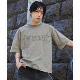グレー | ブリーチダメージアップリケT(SS) | WEGO【MEN】
