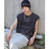 ブリーチダメージアップリケノースリーブ | WEGO【MEN】 | 詳細画像14 