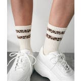 レオパードラインソックス | WEGO【WOMEN】 | 詳細画像2 