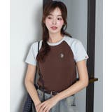 柄1 | U.S. POLO ASSN.別注コンパクトTシャツ | WEGO【WOMEN】