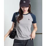 柄2 | U.S. POLO ASSN.別注コンパクトTシャツ | WEGO【WOMEN】