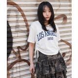 グラフィックサイドリボンドロストショートT | WEGO【WOMEN】 | 詳細画像1 