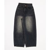 バックベルトクロスバギーデニム | WEGO【WOMEN】 | 詳細画像7