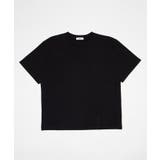 ブラック | コットンクルーネックT(SS) | WEGO【MEN】