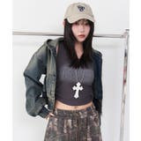 スミクロ | デザイングラフィックカップインタンク | WEGO【WOMEN】
