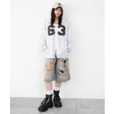 カモフラナンバリングジップパーカー | WEGO【WOMEN】 | 詳細画像16