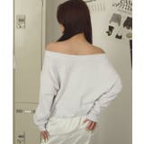 アイレットオフショルナンバリングトップ | WEGO【WOMEN】 | 詳細画像4 