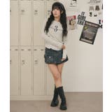 ボーダーグラフィックトップ | WEGO【WOMEN】 | 詳細画像2