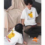 ホワイト | GARFIELDグラフィックT(SS) | WEGO【MEN】