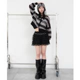刺繍ロゴメッシュニットパーカー | WEGO【WOMEN】 | 詳細画像3 