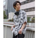 柄2 | オンブレチェックシャツ(SS) | WEGO【MEN】