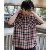 柄3 | オンブレチェックシャツ(SS) | WEGO【MEN】