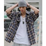 柄4 | オンブレチェックシャツ(SS) | WEGO【MEN】