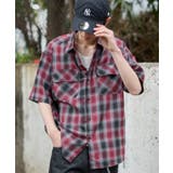 柄6 | オンブレチェックシャツ(SS) | WEGO【MEN】