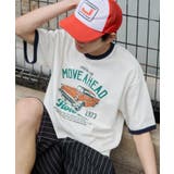 ホワイト | グラフィックリンガーT(SS) | WEGO【MEN】