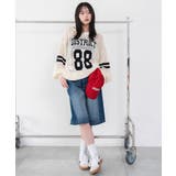 メッシュナンバリングニット | WEGO【WOMEN】 | 詳細画像12