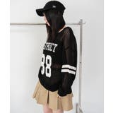メッシュナンバリングニット | WEGO【WOMEN】 | 詳細画像16