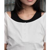 レイヤードキーネック半袖T | WEGO【WOMEN】 | 詳細画像5 
